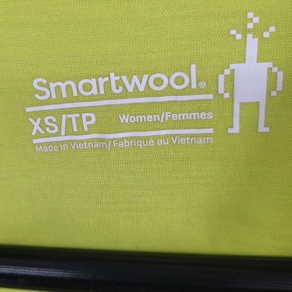 Smartwool Women's Active Ultralight T-Shirt Size XS Bright Green Wool - Picture 4 of 7